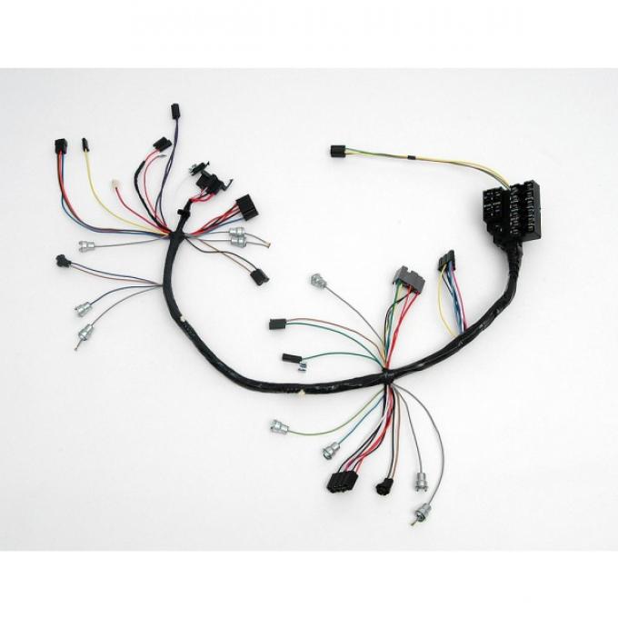 Full Size Chevy Dash Wiring Harness, For Cars With Manual Transmission, Bel Air, 1961