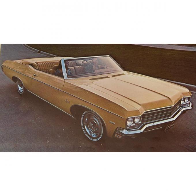 Full Size Chevy Seat Cover Set, Bench Vinyl, Convertible, Impala, 1970