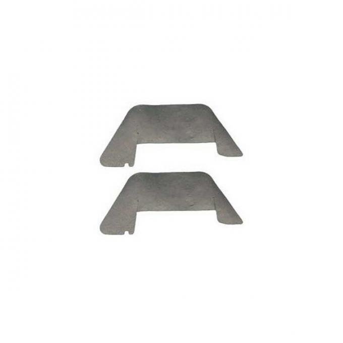 Chevy Control Arm Dust Shields, 1955-1956