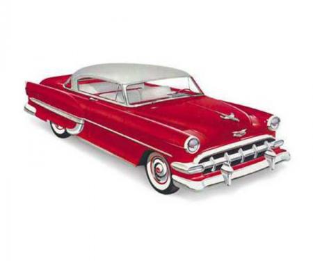 Chevy Rear Glass, Two Door Hardtop Sports Coupe, 1953-1954