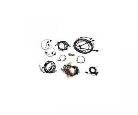 Chevy Wiring Harness Kit, V8, Manual Transmission, With Generator, 210 2-Door Wagon, 1957