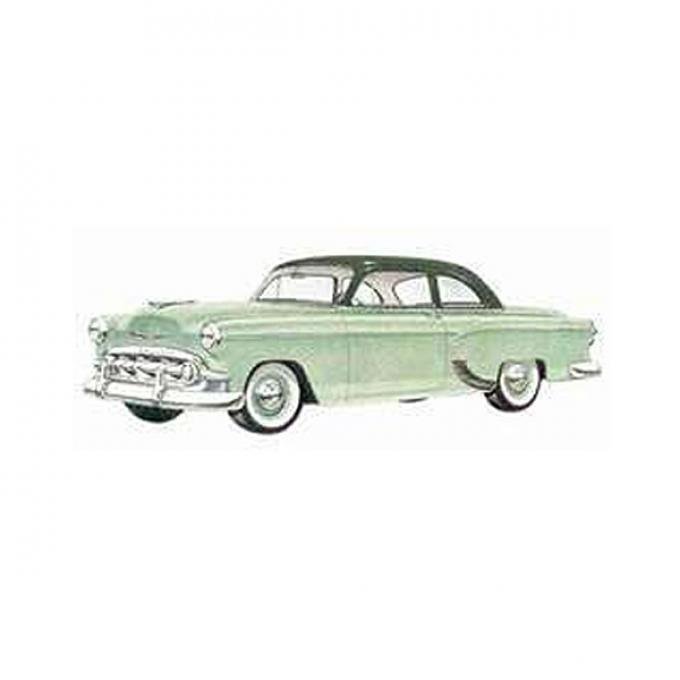 Chevy Stationary Quarter Glass, Clear, 150 Club And Business Coupe, 1953