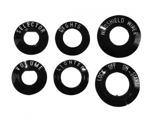 55-56 Bel Air Dash Bezel Set