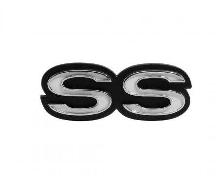 Trim Parts 69 Impala Trunk Lid Emblem, Impala, SS", Each 2885