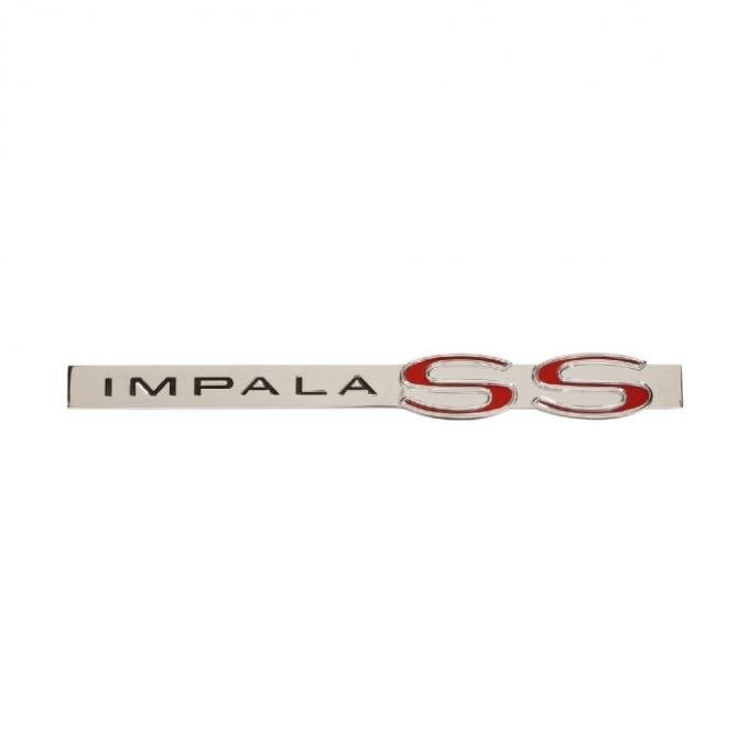 Trim Parts 62 Full-Size Chevrolet Trunk Emblem, Impala SS, Each 2191