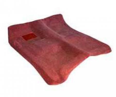 Chevy Carpet Set, Cut-Pile, Non-Wagon, Red, 1955-1957