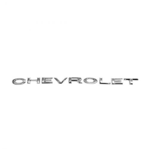 1970 Monte Carlo Trunk Rear " By Chevrolet " Emblem USA MADE Trim Parts New