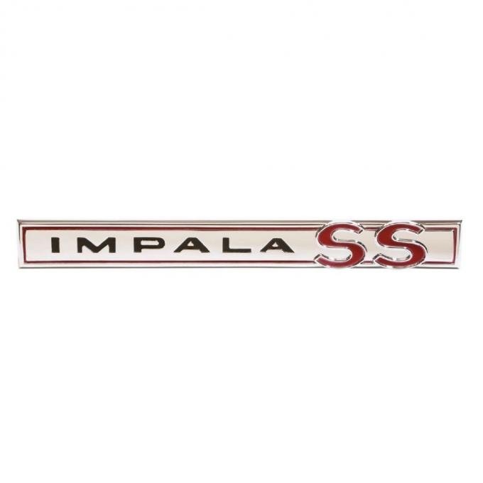 Trim Parts 64 Impala Trunk Lid Emblem, Impala SS, Each 2356