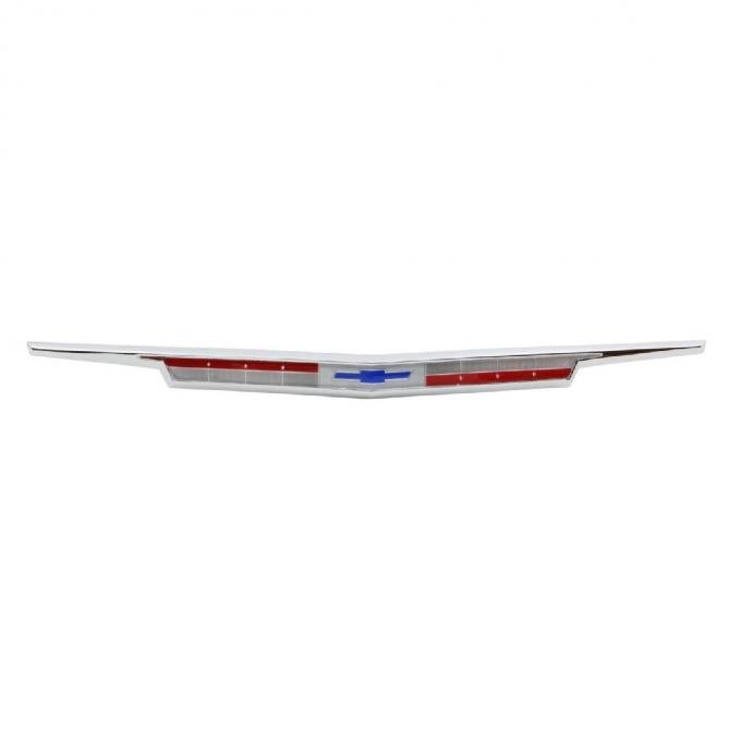 Trim Parts 63 Full-Size Chevrolet Hood Emblem Assembly, Each 2202