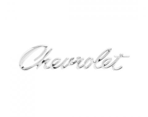 Trim Parts 69-70 Full-Size Chevrolet Trunk Lid Emblem, Chevrolet, Each 2886