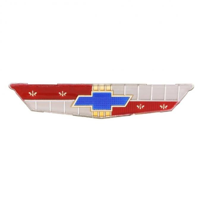 Trim Parts 61 Full-Size Chevrolet Trunk Emblem, 6-Cylinder and 283 V-8, Each 2137