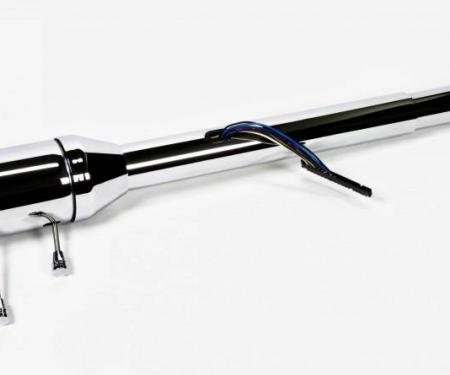 ididit Universal 32" Right Hand Drive, Collapsible Tilt Floor Shift, Chrome Plate 1250320020