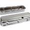 Mr. Gasket Chrome Tall-Style Valve Covers without Baffle 9802