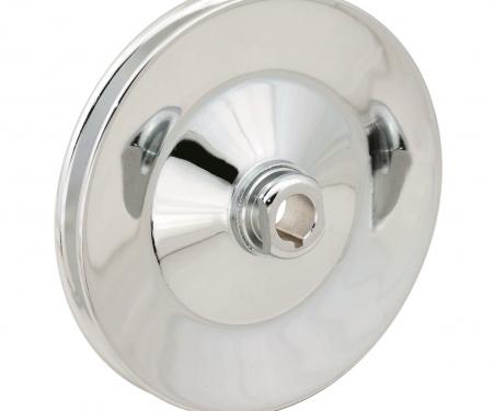 Mr. Gasket Chrome Power Steering Pulley 4948G