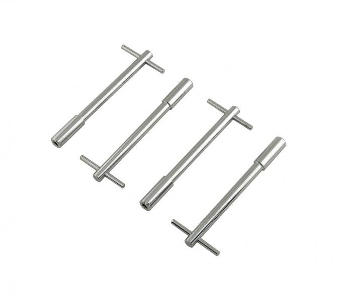 Mr. Gasket Valve Cover T Wing Bolts, 1/4-20 X 5 Inch, Chrome Plated 9820