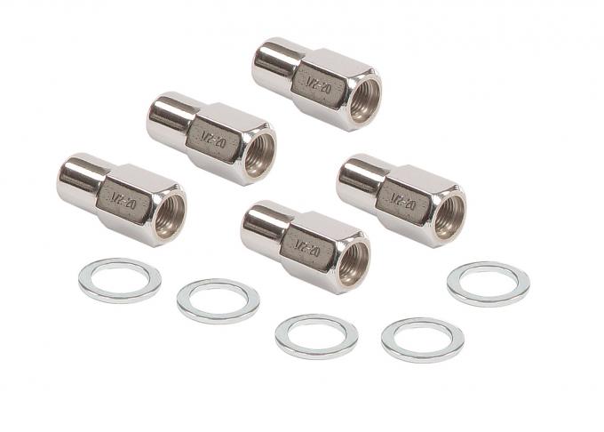 Mr. Gasket Competition Open End Style Lug Nuts -Set of 5 4301G