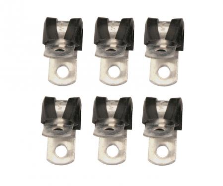 Mr. Gasket Adel Mount Clamps, 3/16 Inch, 6 Pieces 3770G