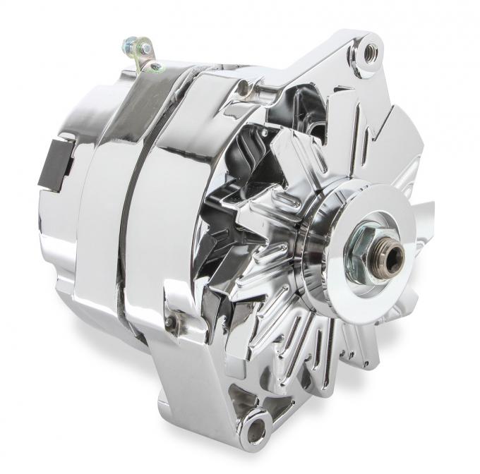 Mr. Gasket Chrome Alternator Late GM-Delco 80 Amp 5122