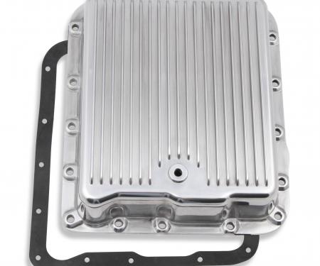 Mr. Gasket Transmission Oil Pan, Polished Aluminum 9797PMRG