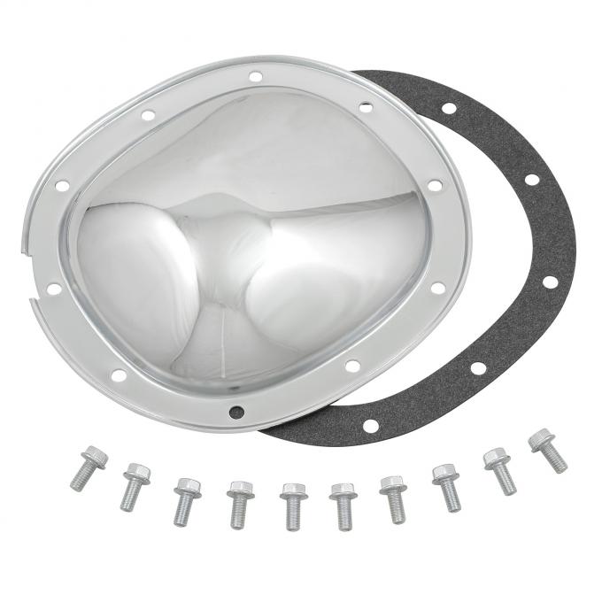Mr. Gasket Chrome Differential Cover, GM 10 Bolt, 7.5 Inch 9896