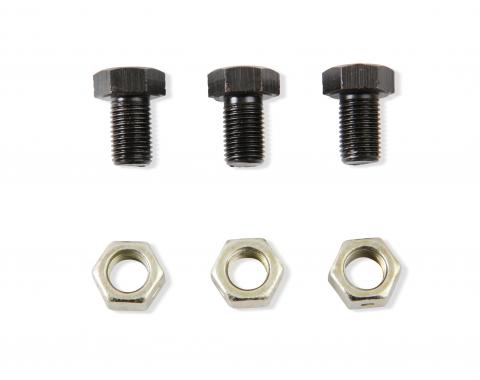 Mr. Gasket Torque Converter to Flexplate Bolts, 3/8-24 X 5/8 Inch, 3 Per Set 6716