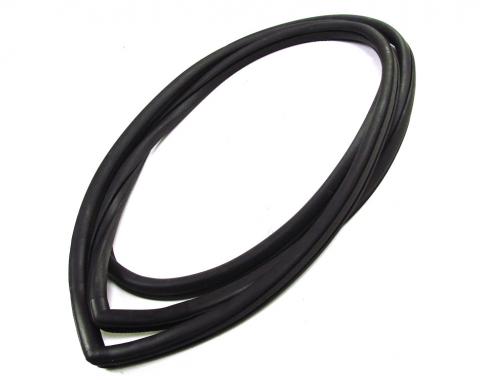 Precision Fits Hardtop and Convertibles - Windshield Weatherstrip Seal, Works With Chrome Trim That Inserts into Body Clips WCR D566