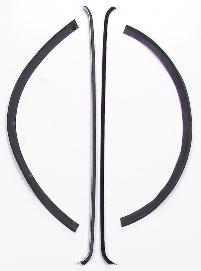 Precision Beltline Molding Kit, Inner/Outer, Left and Right Hand, 4 Piece Kit WFK 1110 47 A