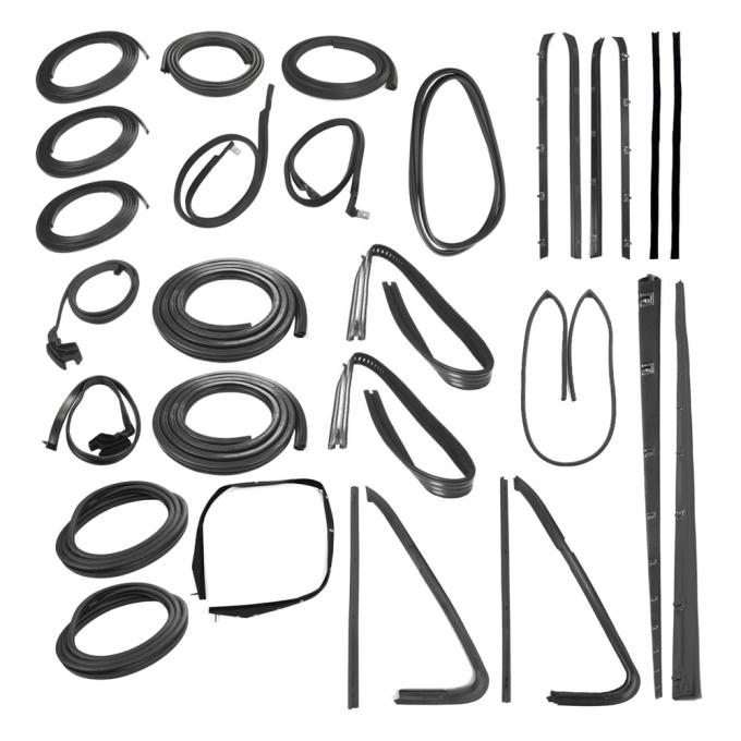 Precision Complete Weatherstrip Seal Kit - Models With Black Weatherstrip Trim CWK 1115 78