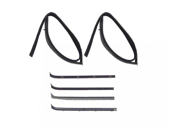 Precision Beltline Molding and Glass Run Channel Kit, Left and Right Hand, 6 Piece Kit WFK 1121 73