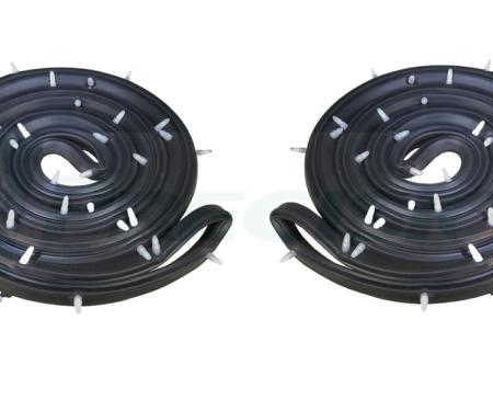 Precision 4 Door Sedan/Wagon - Door Weatherstrip Seal Kit, Left and Right Hand, 2 Piece Kit DWP 1310 61
