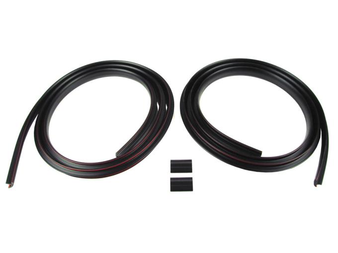 Precision Windshield Weatherstrip Seal Kit, WKT D1161