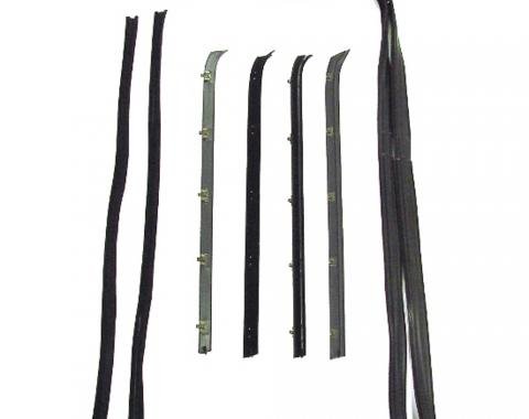 Precision Beltline Molding and Glass Run Channel Kit, Left and Right Hand, 8 Piece Kit WFK 1111 73 A