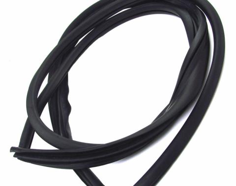 Precision 2Dr Hardtop Models-Rear Window Weatherstrip Seal, Works With Chrome Trim That Inserts into Body Clips WCR DB3129