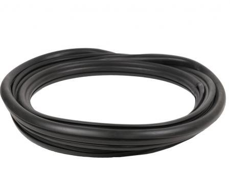 Precision 1955-1957 Chevrolet Bel Air Convertibles Models - Windshield Weatherstrip Seal, Works With Chrome Trim WBL D512 GM