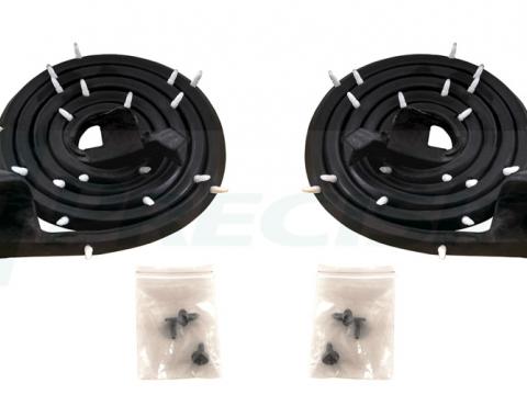 Precision 4 Door Hardtop - Front Door Weatherstrip Seal Kit, Left and Right Hand, 2 Piece Kit DWP 1510 65