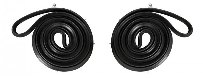 Precision 4 Door Sedan/Wagon - Door Weatherstrip Seal Kit, Left and Right Hand, 2 Piece Kit DWP 1310 67