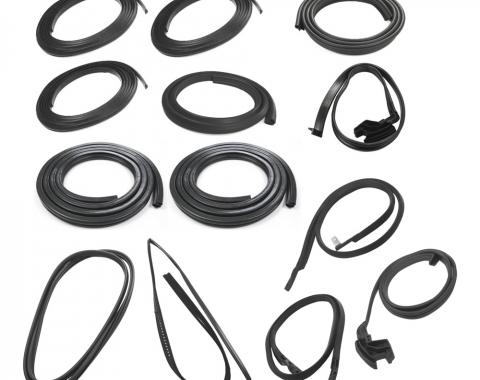 Precision Complete Weatherstrip Seal Kit - Models With Black Weatherstrip Trim. 1pc Style Vent Seals CWK 1115 85