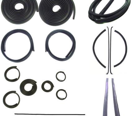 Precision Complete Weatherstrip Seal Kit - Models With Weatherstrip Trim Groove. Includes Cab Windlace. CWK 1111 49