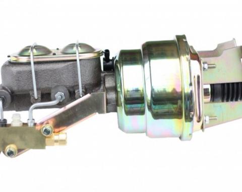 Leed Brakes 7 inch dual power booster, 1-1/8 inch bore master disc/drum (Zinc) 3K1A1