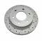 Leed Brakes Rear Disc Brake Kit with Drilled Rotors and Black Powder Coated Calipers BRC6001X