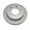 Leed Brakes Rear Disc Brake Kit with Drilled Rotors and Zinc Plated Calipers RC6001X