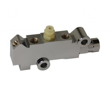 Leed Brakes Proportioning Valve, Disc/Disc Chrome PV4_C