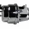 Leed Brakes 7 inch dual power booster, 1-1/8 inch bore master adjustable valve (Chrome) 4L605