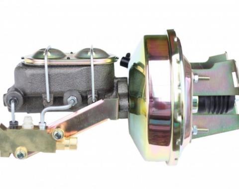 Leed Brakes 9 inch power booster, 1-1/8 inch bore master disc/drum (Zinc) 3E1A3