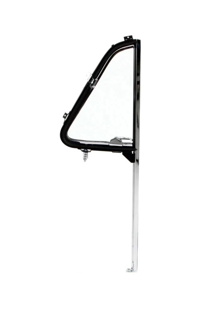 AMD Vent Window Assembly, LH, Clear Glass, Chrome Sash, 54-55 Chevy GMC Pickup, Suburban X560-4051-LS