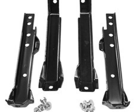 Key Parts '67-'72 Rear Bumper Bracket Kit 0849-023 B
