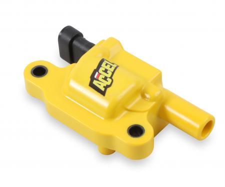 Accel Ignition Coil, SuperCoil GM LS2/LS3/LS7 Engines, Yellow, Individual 140043