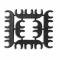 Accel Spark Plug Wire Set- 8mm, Black Wire with Black 90 Deg Boots 4041K