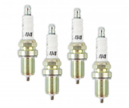 Accel HP Copper Spark Plug, Shorty 0414S-4