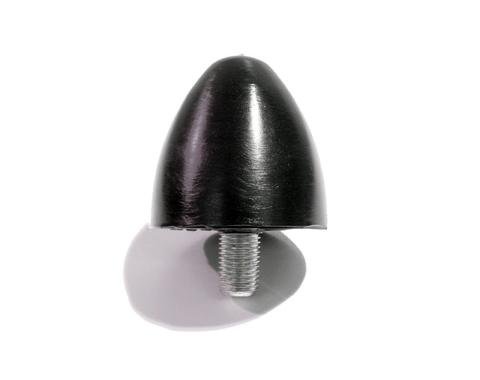 Metro Moulded Parts 1955-1957 Chevrolet Rear Suspension Bumper. 2-1/4" High, 1-1/2" O.d. Each XB 19-R